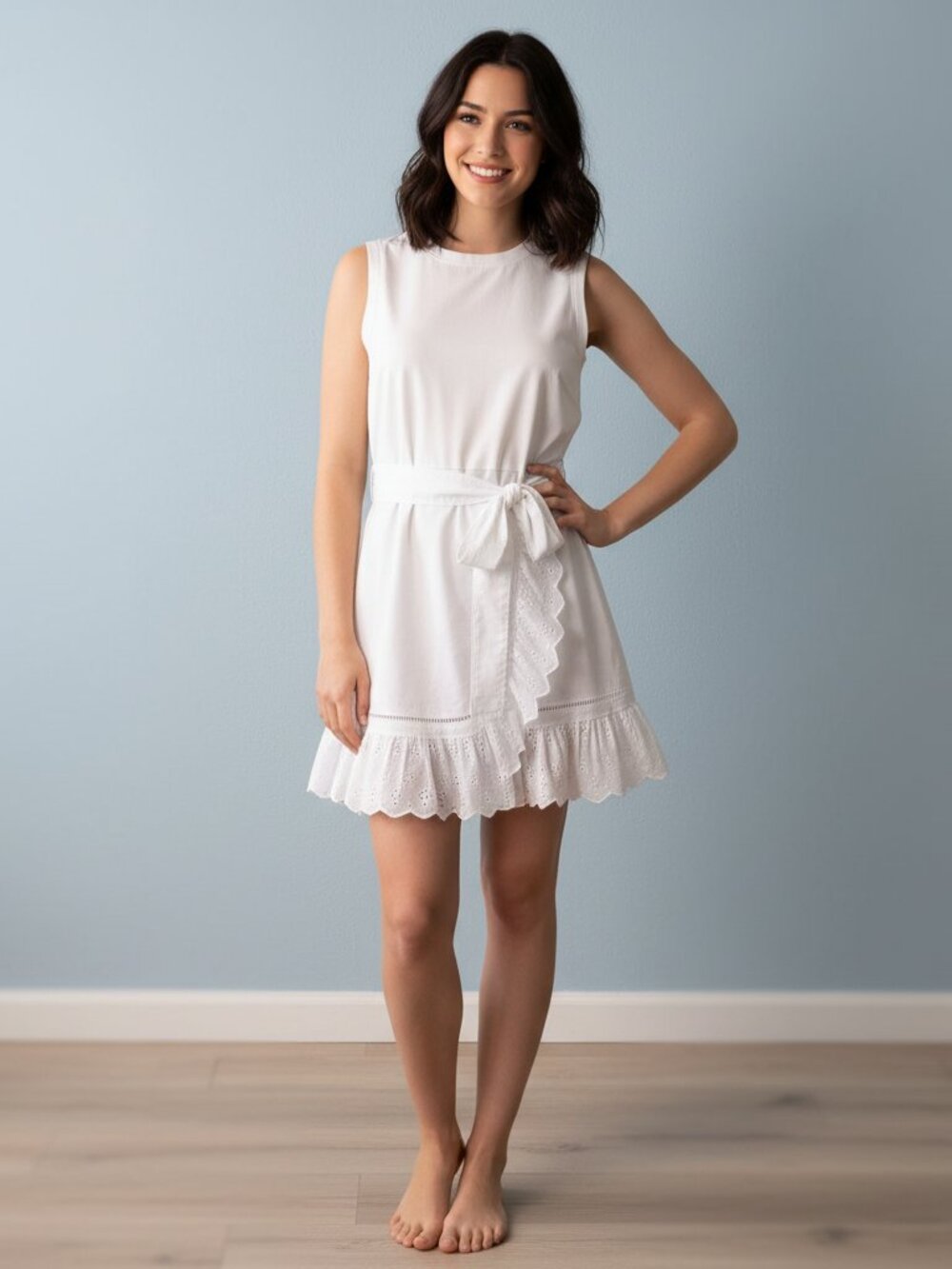 Cinq à Sept Mazie Eyelet Mahlia Dress NWT White Lace Mini Dress
